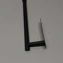 VAEHOLD Adhesive Paper Towel Holder Under Cabinet Wall Mount for Kitchen Paper Towel, Black Paper Towel Roll Holder Stick to Wall, Stainless SteelBlack
