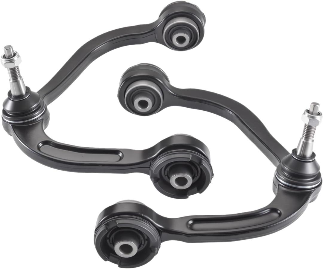 Front Upper Control Arm With Ball Joint Fit for Ford Expedition 2007-2022 Lincoln Mark LT 2006-2008 Lincoln Navigator 2007-2022 RK80306 CK80306 RK80308 CK80308-2pcs Suspension Kit