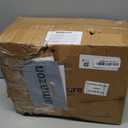 Bedsure Calming Dog Bed Medium Size Dog - Donut Washable Medium Pet Bed, 30 inches Anti-Slip Round Fluffy Plush Faux Fur Cat Bed, Fits up to 45 lbs Pets, Camel