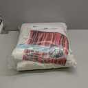 HPD Half Price Drapes Signature Velvet Thermal Blackout Curtains for Living Room 120 Inch Long (1 Panel) Rod Pocket Insulated Blackout Curtains for Bedroom Window Curtains, 100W x 120L, Off White