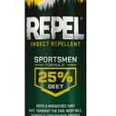 Repel Insect Repellent Sportsmen Formula 25% DEET, Aerosol, 6.5 Ounces