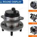 PAROD 512326 FWD Only Rear Wheel Hub and Bearing Assembly Compatible with 2007-2018 Hyundai Santa FE, 2007-2012 Hyundai Veracruz, 2011-2015 Kia Sorento 5Lugs w/ABS