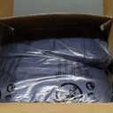 AAAAAcessories Outdoor Chaise Lounge Cushions, Waterproof, Fade-Resistant Patio Furniture Replacement Cushions, 74" x 23" x 3", Set of 2, Navy Blue