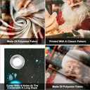 Merry Christmas Door Banner, Winter New Year Large Door Cover, Holiday Backdrop Banner Christmas Party Supplies 70.9 x 35.4 Inches (E)