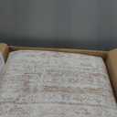 Washable Area Rug 8x10, Large Soft Rugs for Living Room Vintage Beige Carpet 8x10 Area Rugs for Bedroom Dining Room Non-Slip Stain Resistant Under Table Rug