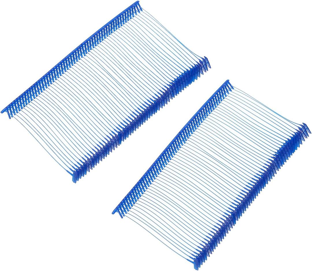 MECCANIXITY Standard Tagging Fasteners,Plastic Regular,Standard Label Gun Price Tagging Barbs for Garment Price Tag Label Tagging Barbs 50mm/2 Inch,Pack of 1000 Blue