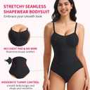Gotoly Shapewear for Women Tummy Control Shapewear Bodysuit Seamless Faja Body Shaper Waist Trainer Body Suit Butt Lifter