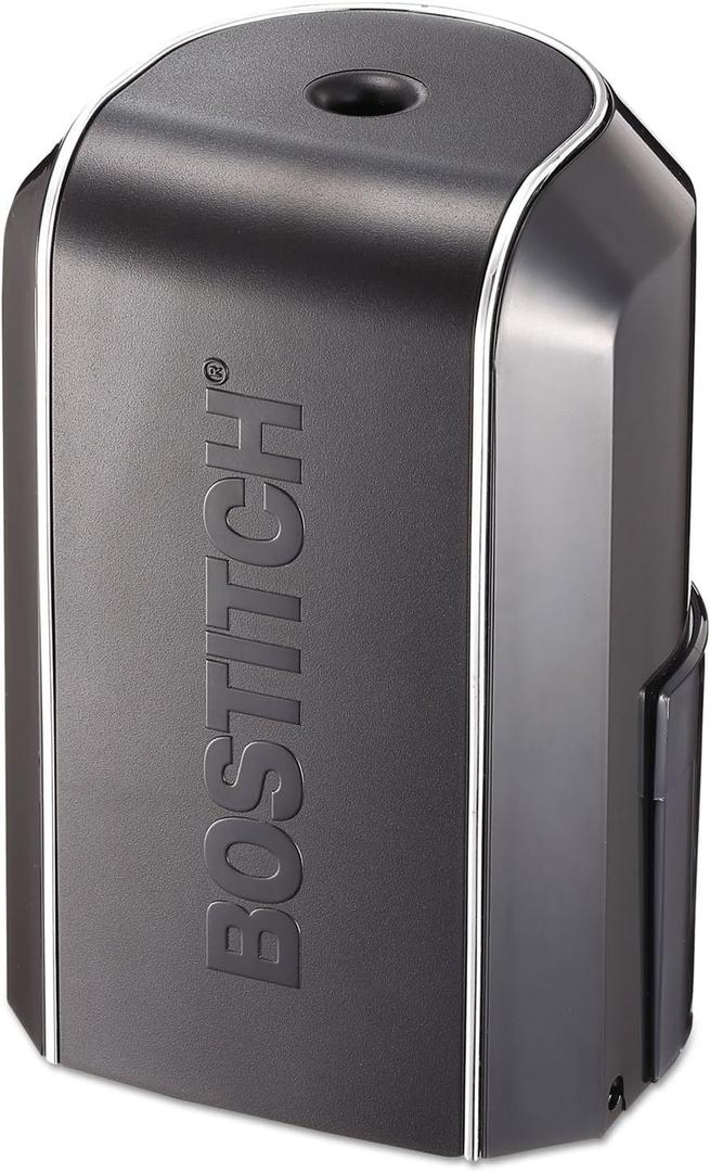 Bostitch Office Vertical Electric Pencil Sharpener, Powerful Stall-Free Motor, Prevents Over-Sharpening, Black (1 Count (Pack of 1))
