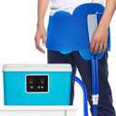 Cold Therapy System with Universal Pad for Hip, Back or Knee  Post-Surgery Care, Back Surgeries, Spinal Fusion, Hip Replacement, Osteoarthritis, ACL, MCL, Swelling, Sprains  Cryotherapy Freeze Kit