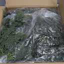 2PCS 9FT Christmas Cedar Garland with 100 Led Lights, Full 240 Pine Branches, Realistic Garland Artificial Greenery for Fireplace,Wall Indoor Outdoor Decorations