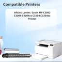 MP C3003 Black Toner Cartridge 841813 for MP C3004 C3503 C3504 Printer Ink