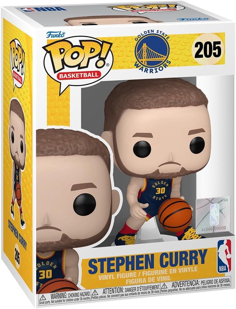 Funko Pop NBA: Golden State Warriors - Stephen Curry - (24-25 City Edition) - Collectable Vinyl Figure - Gift Idea - Official Merchandise - Toys for Kids & Adults - Sports Fans