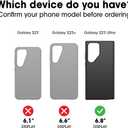 OtterBox Galaxy S23 Ultra Commuter Series Case - Black, Slim & Tough, Pocket-Friendly, with Port Protection