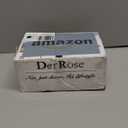 Der Rose Set of 6 Succulents Plants Artificial in Pots Small Fake Plants for Halloween Decorations Bedroom Living Room Office Shelf Black Bathroom Decor