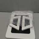 Couch Arm Tray,Bamboo Folding Sofa Tray,Sofa Armrest Trays Clip-On Couch Desk for Drinks,Snacks,Phone,Remote ControlWhite