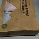 KeaBabies 2-Pack Organic Crib Sheets for Boys, Girls - 52x28 Fitted Crib Mattress Sheet Neutral, Breathable Jersey Cotton Cover for Baby Bed, Toddler Mattress, Soft & Cute Prints (Pastel)