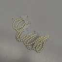 HIONXMGA Corsage Wristlet Band Elastic Pearl Wrist Corsage Bracelets Bands for Women, Stretch Pearl DIY Handmade Prom Flower Supplies Accessories for Wedding Graduation Party