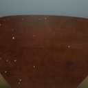 SoulNest Mid Century Small Coffee Table, Walnut Coffee Table for Living Room, Suitable for Living Room, Reception Room or Office (Small, Triangle)