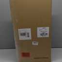 Snow Pusher, Snow Plow Shovel with Ergonomic Dual D-Handles & 22'' UHMW Blade, Lightweight Manual Snow Shovel for Driveway, Sidewalk & Patio (33, yellow)