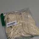 seamoly Women's Bikini Sets Halter Fishnet Shell Decorated Two Piece Swimsuit Sexy Side Tie Thong Bandeau Bathing Suits (Beige), XL