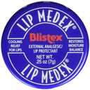 Blistex RDC18219501-X12 Lip Medex, 0.25 Ounce (Pack of 12) (Blue)
