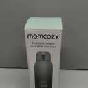 Momcozy Portable Bottle Warmer for Travel  Dual Heating Modes for Breast Milk & Water, Portable Milk Warmer with Fast Heating & Long Battery Life, 17 Ounces Large Capacity to Meet Your All-Day Needs (Gradual Change of Green)