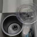 Milk Frother, 4-in-1 Milk Frother and Steamer, Hot and Cold Foam Maker and Milk Warmer with Temperature Control & Auto Shut-Off, Frother for Coffee, Latte, Cappuccino, Matcha(White)