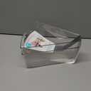 Kitchen Details 2 Pack Triangular Organizer Clear Lazy Susan Bin