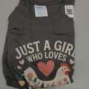 Just A Girl Who Loves Chickens T-Shirt XS