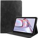 SZLONKOU TPU Soft Tablet Cover for Samsung Galaxy Tab A7 10.4"(2020 2022 Release),Ultra Slim Folio Stand Leather Case for Samsung Galaxy Tab A7 10.4 SM-T500 T503 T505 T507 T509 (NP-Black)