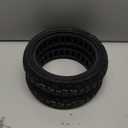 BANGTING 2PCS Upgrade 50/75-6.1 Scooter Off-road Solid Tires, 8.5x2 inches Tires Tubeless for Gotrax GXL V2/XR/APEX, 8 1/2 x2 Tire Replacement for Hiboy S2, Xiaomi 3 Lite/3/Pro 2/1s/M365 (Black, Off-Road (NO Tools)