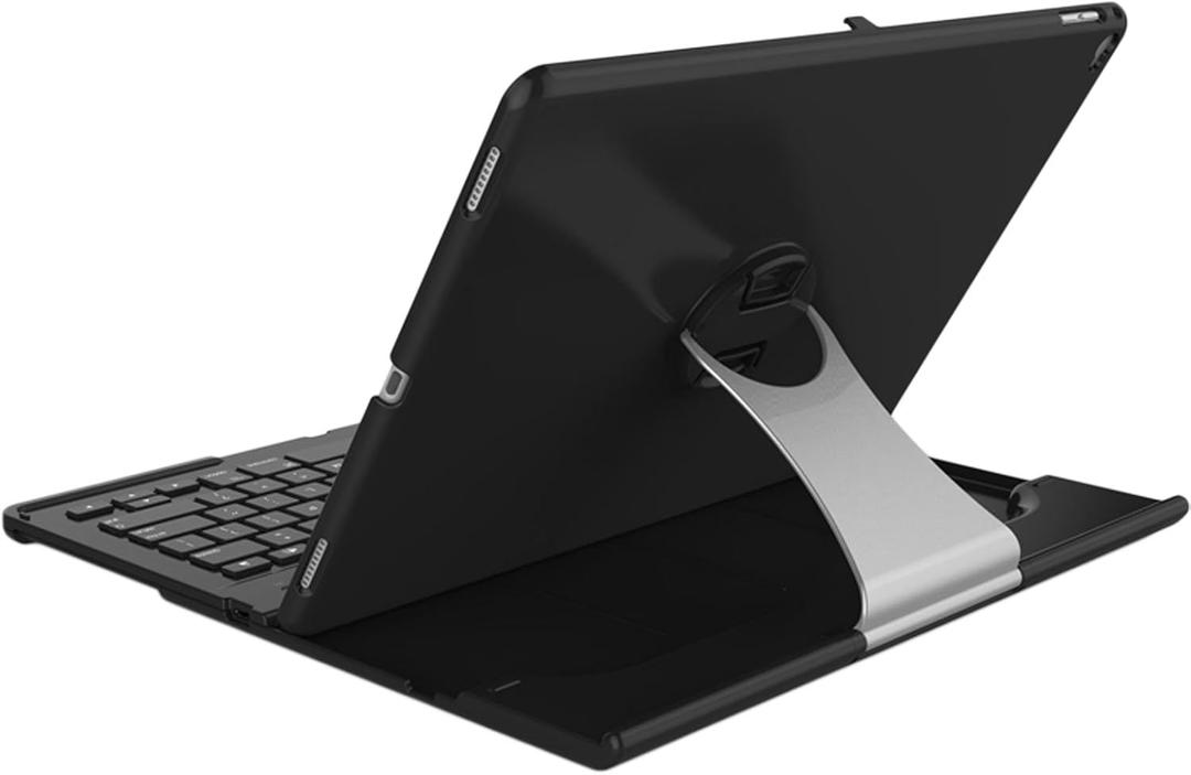 ProCase Keyboard Case for 1st & 2nd Generation iPad Pro 12.9 2017 2015, iPad Pro 12.9 Tablet Wireless Keyboard Case for iPad Pro 12.9" (2nd & 1st Gen)- Black