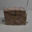 EHOMEWARE 6 Pack Gold Door Handles, Interior Door Knobs, Keyless Privacy Door Knob, Door Locks for Bedrooms, Bathroom Door Knob, Reversible for Left/Right Handed Doors, Stylish Wave Door Lever (Satin Brass)