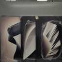 Large Framed Modern Abstract Wall Art 3 Piece Set, Black and White Decorative Artwork, Minimalist Trendy Line Geometric Bright Style Pictures Prints for Living Room Hallway and Office 24x36 Inch