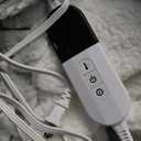 Electric Blanket Full Size - Soft Ribbed Flannel Heated Blanket with 6 Heat Settings, Heating with 10 Time Settings, 8 hrs Timer Auto Shut Off (72x84 inches, Light Grey)