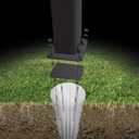 Goalrilla 9" Basketball Anchor System Installs In-Ground and Allows Goalrilla Hoop to Move with You