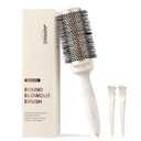 AIMIKE Round Brush for Blow Out, NaturaVol Medium Round Hair Brush for Fine Hair with Nano Thermal Ceramic Tech, for Blow Drying & Styling, Adds Volume & Smoothness (1.7 Inch Barrel, 2.5 Inch Bristle)
