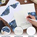 60 Pcs Sympathy Cards with Envelopes for Family and Business Floral Designs Sympathy Greeting Postcards for Business and Personal Contacts Condolence Cards with Envelopes Office Work