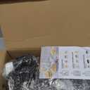 Cambom Rotary Cheese Grater Hand Crank Cheese Shredder for Fresh Cheese, Vegetable, Nuts,Non-slip Suction Base, Free Cleaning Brush Three Blades, Black