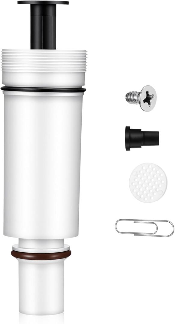 Lounsweer 1 Pack Flush 503 Cartridge Flush Valve Cartridge Compatible with C100500kit M101526f3 503 504 Series Duct Valve Replacement Filter Assembly Kit, White
