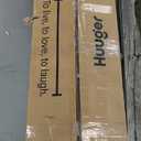 Huuger Dual Motor Electric Standing Desk Frame, Sit Stand up Desk Leg for 47.2 to 86.6 Desktop, Computer Desk Leg with Cable Tray, 3 Memory Height Presets, 2 Hooks, Black Frame Only