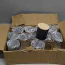 10 OZ Thick Candle Jars for Making Candles 12 Pcs, Empty Jars with Wood Lids for Candle Making, Sample Container, Frosted Grey