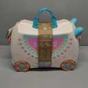 Trunki Hand Luggage and Children's Suitcase for Sitting On | Children's Risen Gift for Girls and Boys | Trolley, Pink