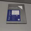 Southworth® 25% Cotton Linen Business Paper, White, Letter (8.5" x 11"), 100 Sheets Per Pack, 24 Lb, 94 Brightness