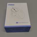 Wired Trackball Mouse with RGB Lighting, Ergonomic Thumb Control to Reduce Muscle Strain, 5 Adjustable DPI, Dual USB-C & USB-A Connectivity, Compatible with PC, Laptop, Mac, Windows-Blue