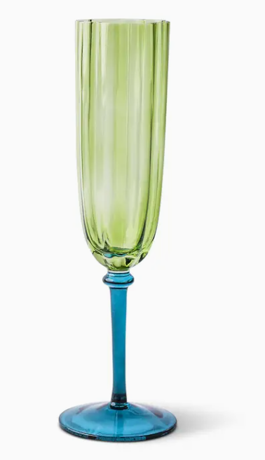 Bklyn Steel Co 2 Tone Champagne Flute Pack of 4