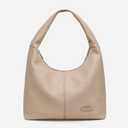 Hobo Purse, PU Leather Shoulder Bag, Tote Handbag for Work and Travel