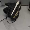 Mishansha Women's Winter Snow Boots Waterproof Warm Fur Lined Ankle Hiking Boot Non-Slip Outdoor Cold Weather Shoes (11, Black-0199)