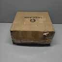 IASEAHK Patio Chair Cushions, 19" x 19" x 3" Outdoor Chair Cushions Set of 4, Waterproof Outdoor Cushions for Patio Furniture, Outdoors Seat Cushions Set of 4 with Handle and Ties, Black