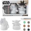 Star Wars Mandalorian Baby Yoda Paint Your Own Figurines Arts and Crafts Set for Boys and Girls